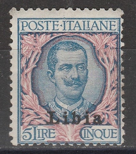1912 libia floreale - 1912/15, 5