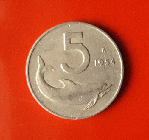 Lire 1954 errore - lire,