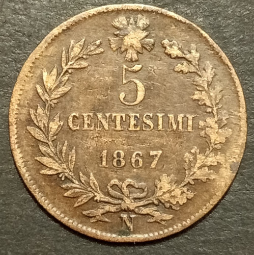 Centesimi lire valore - 5,