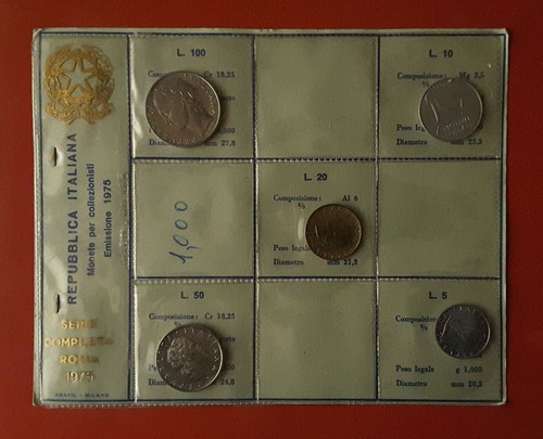 Serie valori 1975 - valori,