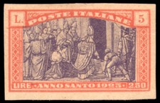 Italia Regno 1924 Anno Santo