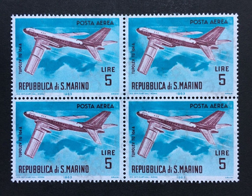 Lire posta aerea quartina - lire,